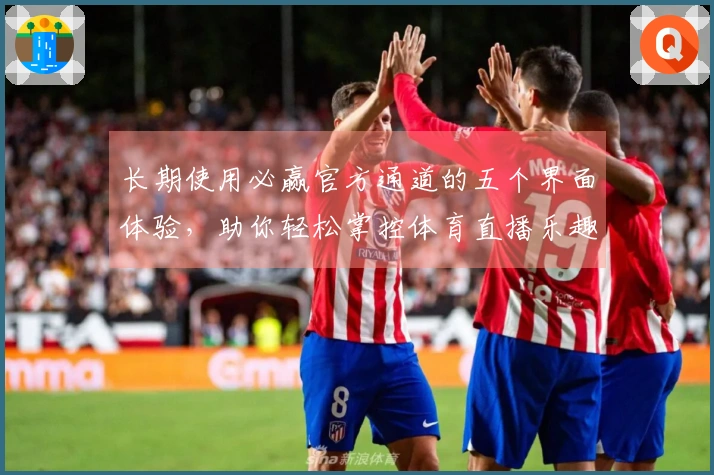 长期使用必赢官方通道的五个界面体验,助你轻松掌控体育直播乐趣